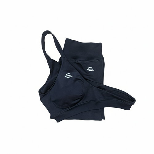 Black Gym Boss Set White Background