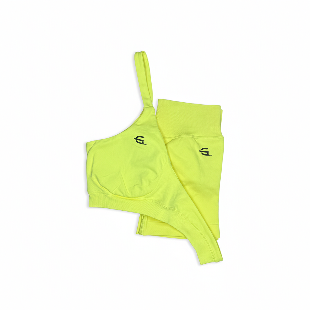 Lime Yellow Gym Boss Set