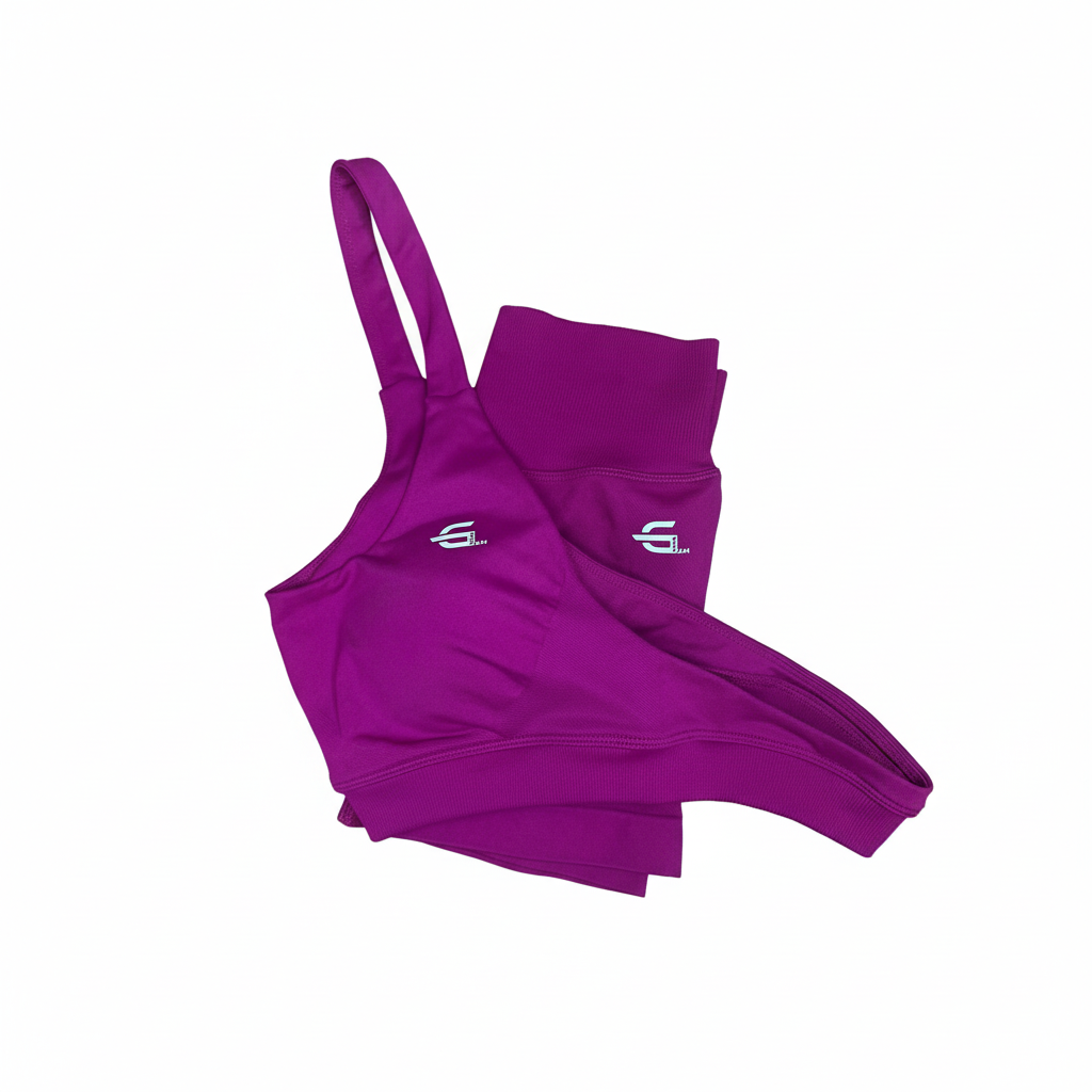 Magenta Gym Boss Set White Background