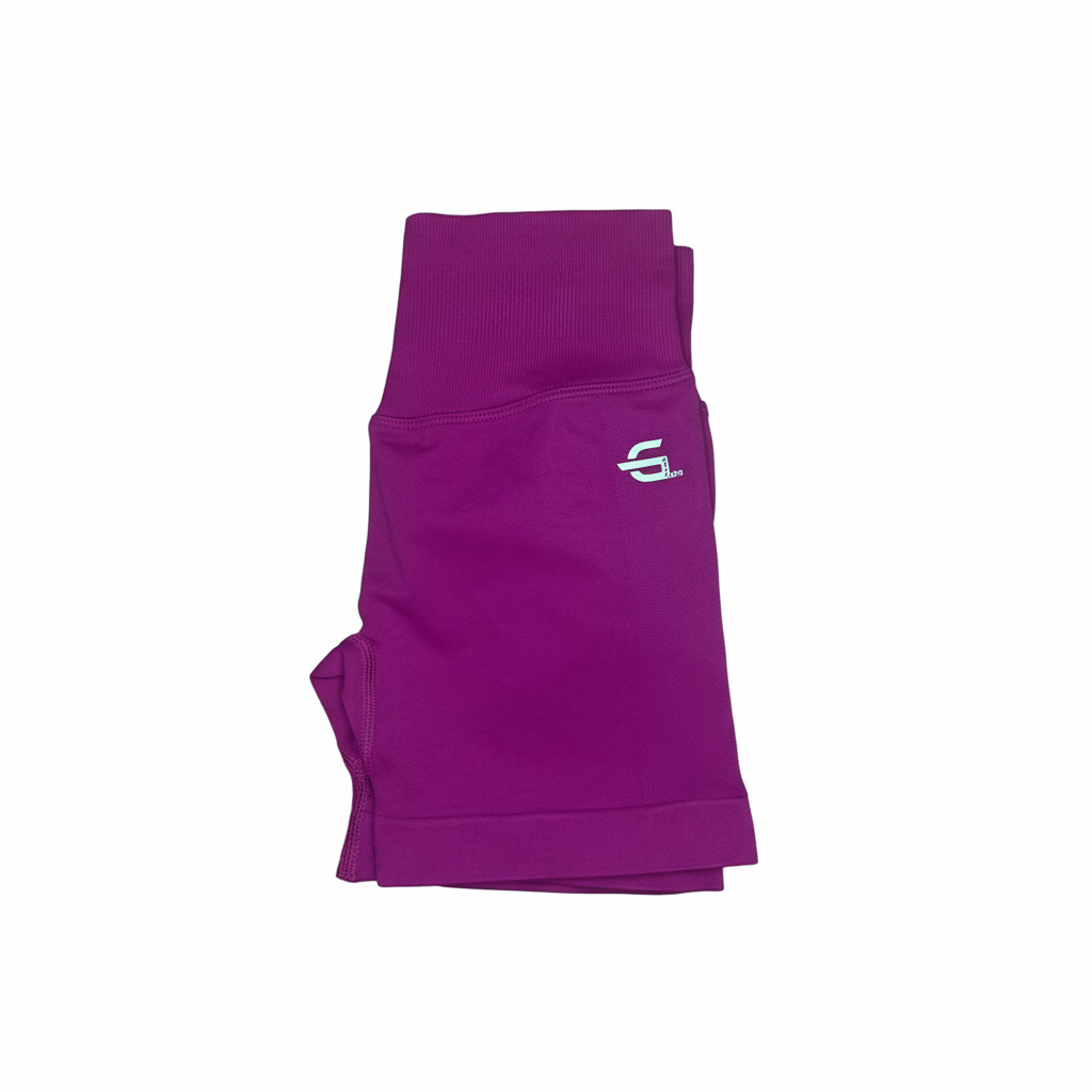 Magenta Gym Boss Shorts