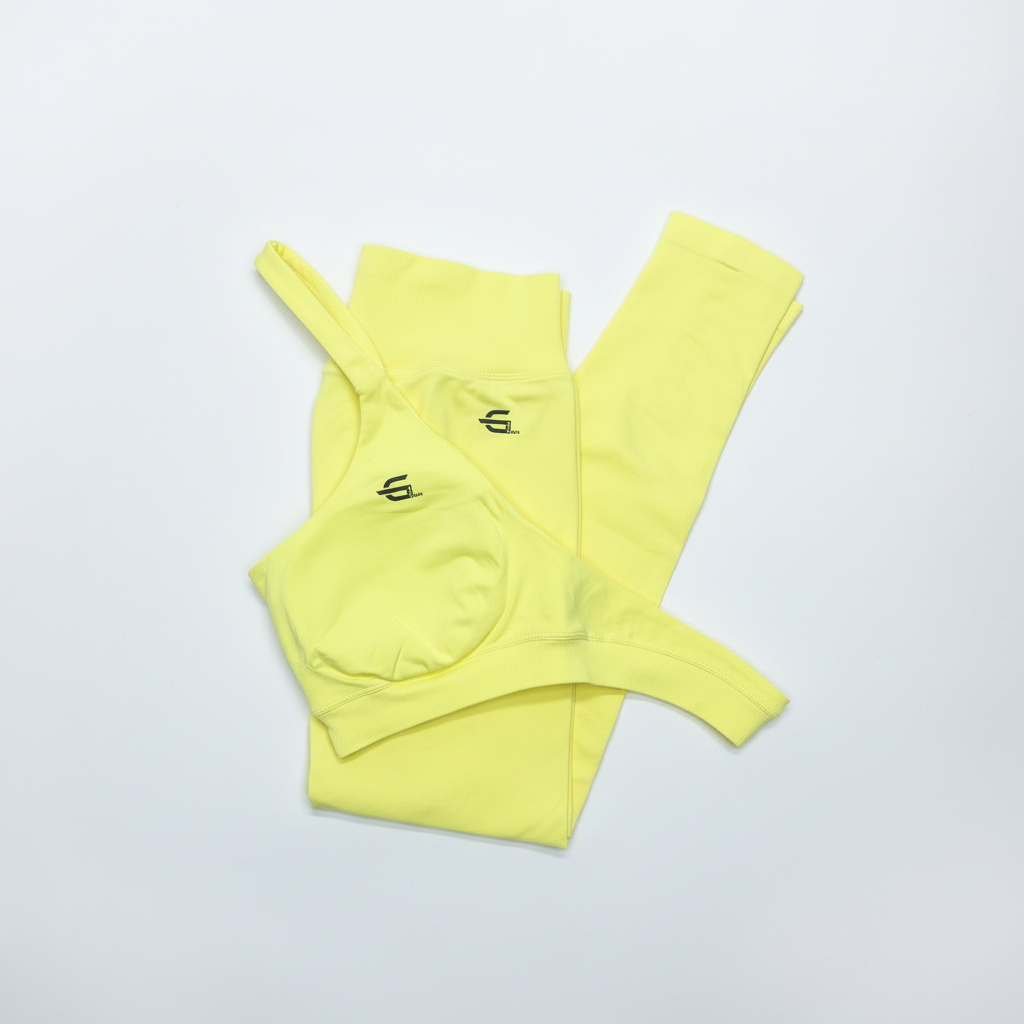 Neon Yellow Gym Boss Set